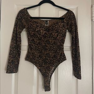 Windsor nude bustier bodysuit